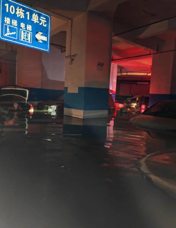 车主要哭死一大片～#长沙暴雨by 匿名投稿车主要哭死一大片～#长沙暴雨by 匿名投稿