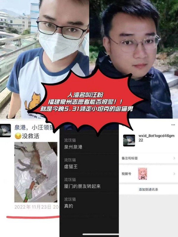 泉州 男子 #虐猫泉州 男子 #虐猫