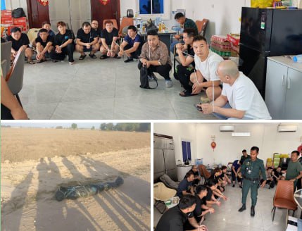 🇰🇭柴桢省法院羁押27名中国籍嫌疑人：涉电诈及抛尸等多重罪名昨天，柴桢省初级法院宣布对27名中国籍被告执行羁押候审