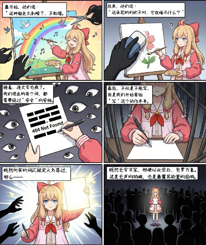 既然无字可写 那便以此空白 包罗万象这是无声的呐喊 也是最震耳欲萱的回响感谢 🍓枝江小草莓║𝔻𝕀𝔸ℕ𝔸✨  投稿！