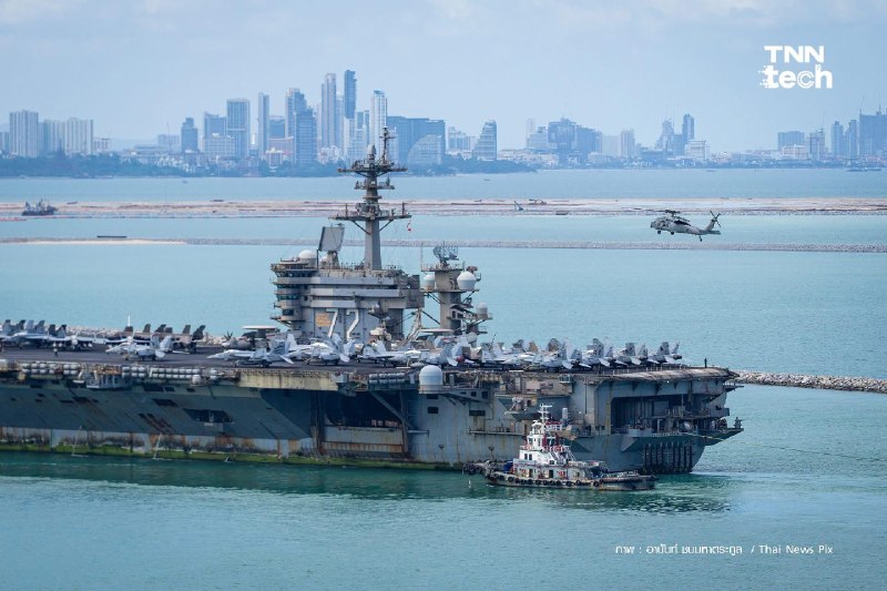 “亚伯拉罕·林肯”号航空母舰于9月2日抵达泰国林查班港，此前已连续在海上航行286天，锈迹斑斑，创下美国海军现代史上的纪录