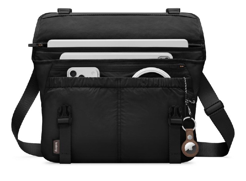 苹果上架 Bellroy Cinch 邮差包 售价 849 元• 内置加垫拉链口袋可收纳 MacBook