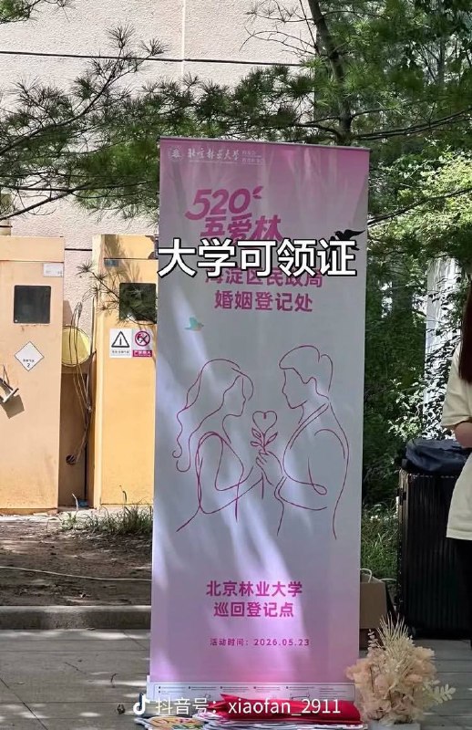 中国人对朝廷的怀疑是：如果结婚有好处，我连排队的资格都没有