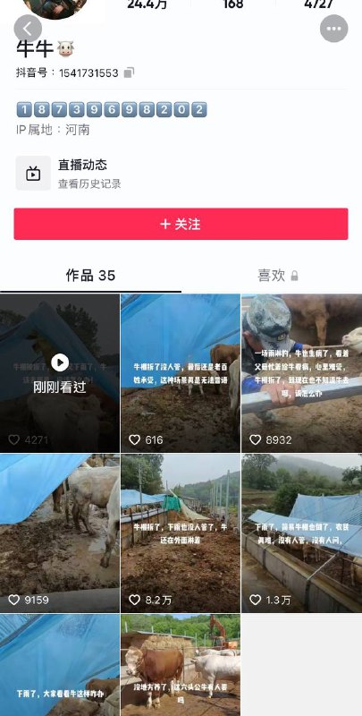 5月10日河南驻马店确山县，又是被 #农管 拆掉牛棚的这家，又下雨了，无处躲雨5月10日河南驻马店确山县，又是被 #农管 拆掉牛棚的这家，又下雨了，无处躲雨