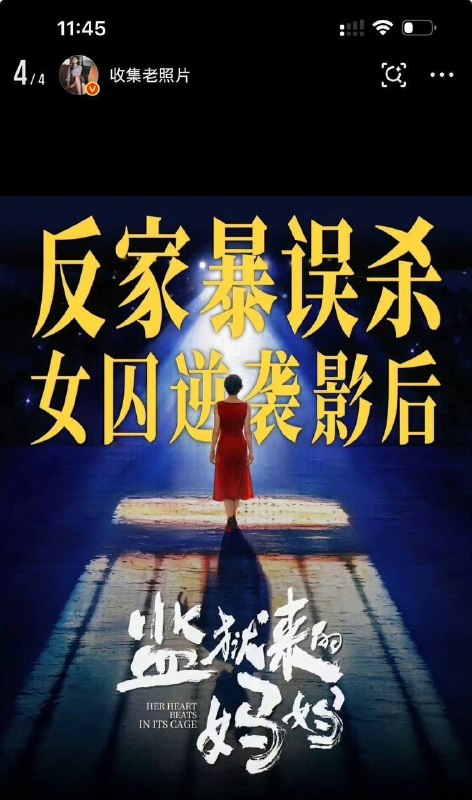 这是小红书赞助的电影吗？一个不干家务的女人，因家务琐事与老公吵架，然后拿刀将老公捅死！自首后法院判了15年，结果她在监狱里学弹钢琴，吹笛子，成文艺队主唱，还拍了一部电影，拿了一个外国影后，最后还顺手将死去十几年的老公讹成“家暴男”