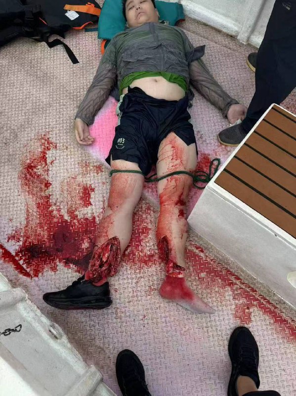 8月2日，山东 威海 怡园街道办事处发布情况通报：8月1日15时20分许，威海高新区怡园街道麻子港海钓观光码头附近一艘海上休闲 #船 舶 起火，船上共5人