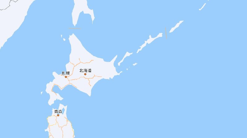 普京访问北方四岛里的择捉岛，高德地图和百度地图将其标记为日本领土